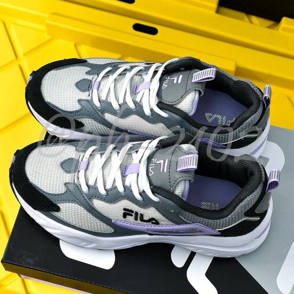 FILA Ladies'‎  Shoe  Grey/Lilac - Picture 4 of 11
